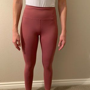 Mauve High-waisted Leggings